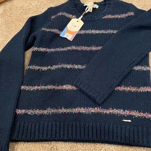 Ted baker sweater with embellished stripes